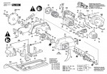 Bosch 0 603 234 503 Pks 66 Circular Hand Saw 220 V / Eu Spare Parts